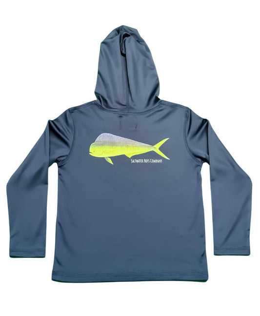 SALTWATER BOYS COMPANY : HOODIE UPF 50+ NAVY