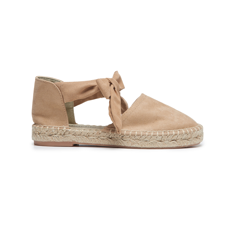 CHILDREN CHIC: Suede Espadrille