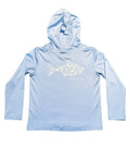 SALTWATER BOYS COMPANY : HOODIE LIGHT BLUE